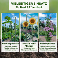 TTL Garden Rankstäbe 120cm x 11mm 15er Set