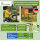 TTL GARDEN GUARD-LINE Hasendraht Drahtgitter 25x45mm Masche 1m x 25m Draht Ø 0,70mm verzinkt + grün PVC beschichtet auf Rolle + Handschuhe & 100x Krampen verzinkt - für Zaun Hochbeet Voliere