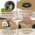 TTL HOME Möbelroller "SCOOTER" 2er SET - 58x30x11cm, 4 Rollen + 5 Pads + Handschuhe