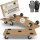 TTL HOME Möbelroller "SCOOTER" 3er SET - 58x30x11cm, 4 Rollen + 5 Pads + Handschuhe