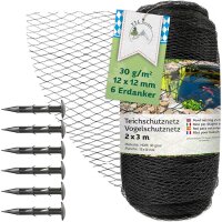 TTL Garden Teichschutznetz - Netz Schutznetz...