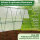 TTL Garden Folientunnel Set "Peak" XL L300xB120xH180cm mit PE Folie 3x3,5 Meter