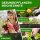 TTL Garden Hochbeet Pflanzsack 60L 2er Set - Ø50cmxH30,5cm Filz Stofftopf aus 300 g/m² Vlies Stoff
