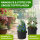 TTL Garden Obelisk Rankhilfe Rosensäule L 165x40cm grün 4er Set