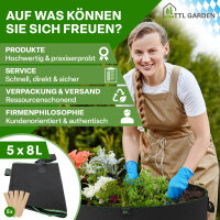 TTL Garden Pflanzsack 8L 5er Set